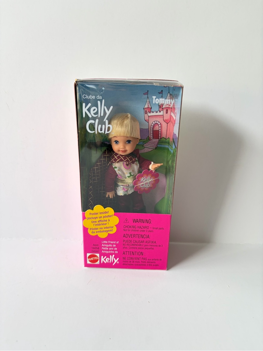 NIB Barbie Kelly Club Prince Tommy Doll